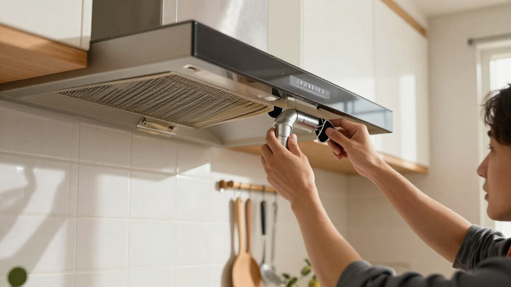 duct silencer for range hood noise