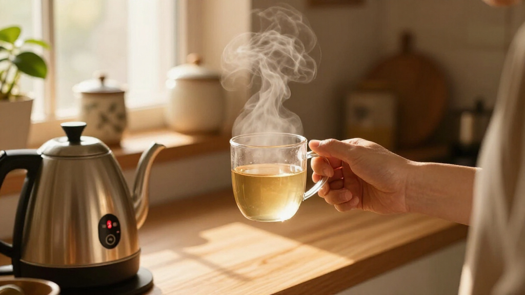 electric kettle with temperature control