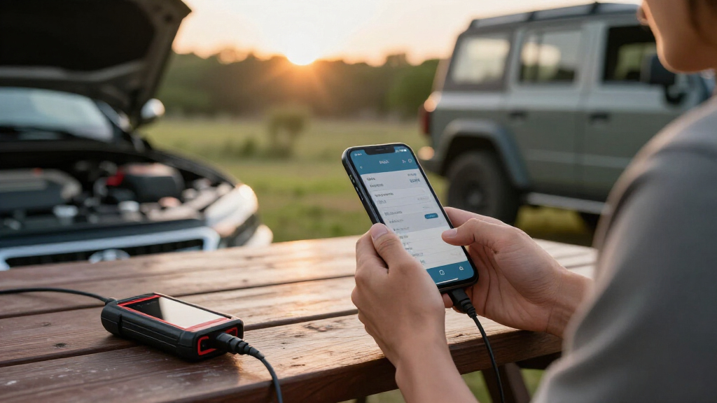 bluetooth obd2 scanners with app diagnostics