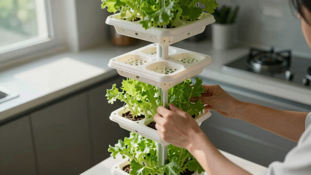 hydroponic towers