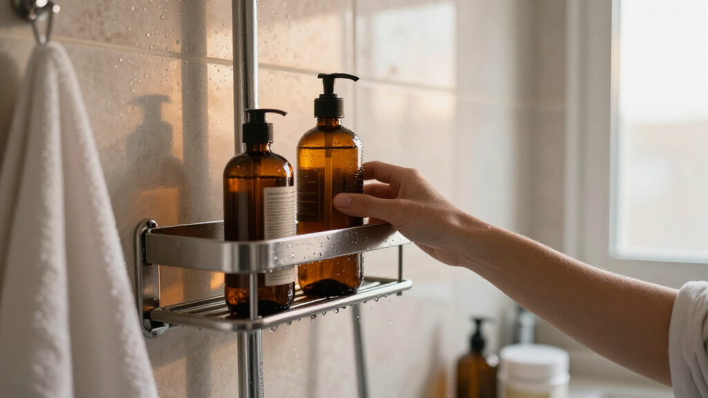 best shower storage racks