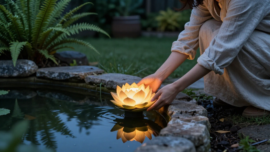 best lotus solar lights