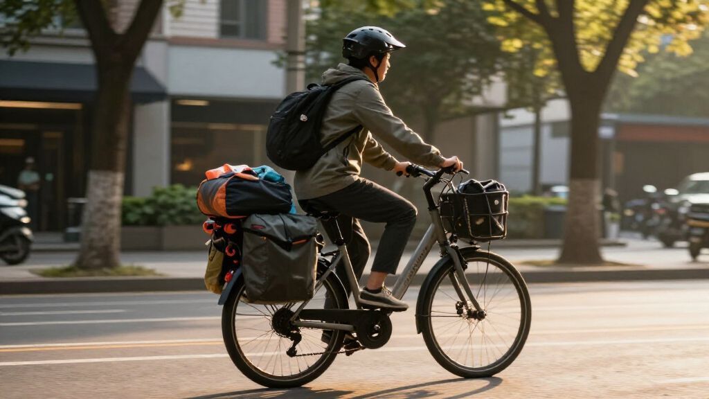 commuter e bike for commuters who carry gear daily
