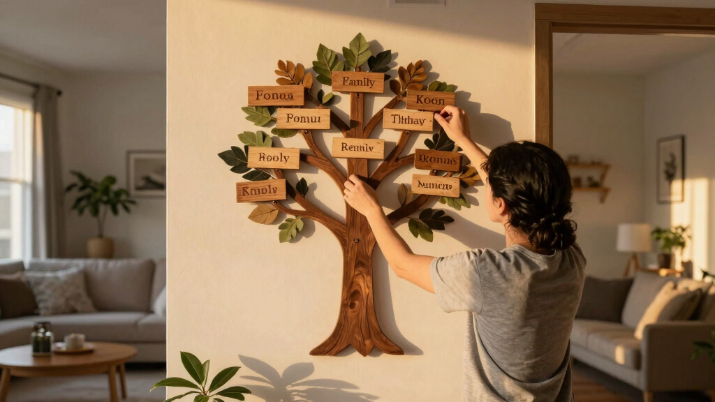 best family tree decor with names