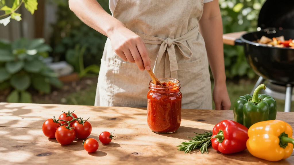 vegan barbecue sauce sampler
