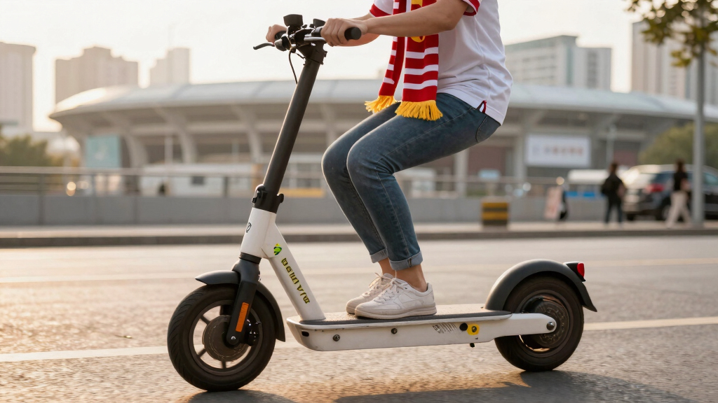 electric scooters for soccer fans