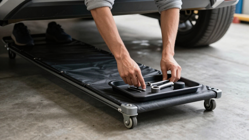 automotive garage creeper