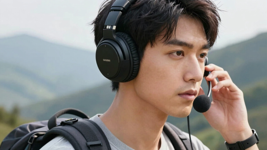 best travel headphones with best microphone