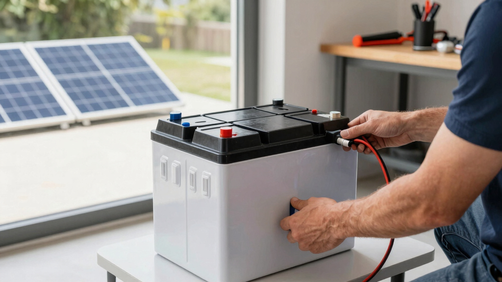 solar-powered backup batteries