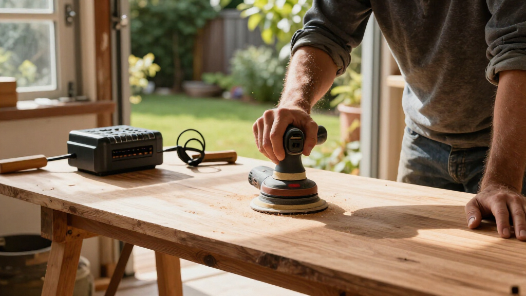 cordless random orbital sanders