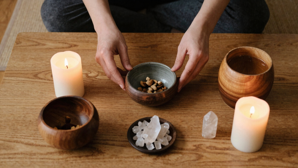meditation altar decor