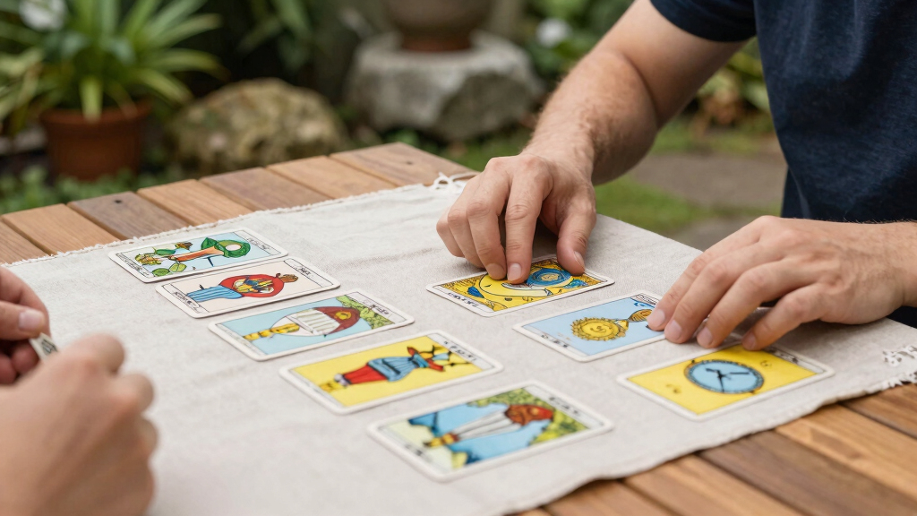 divination and tarot card sets