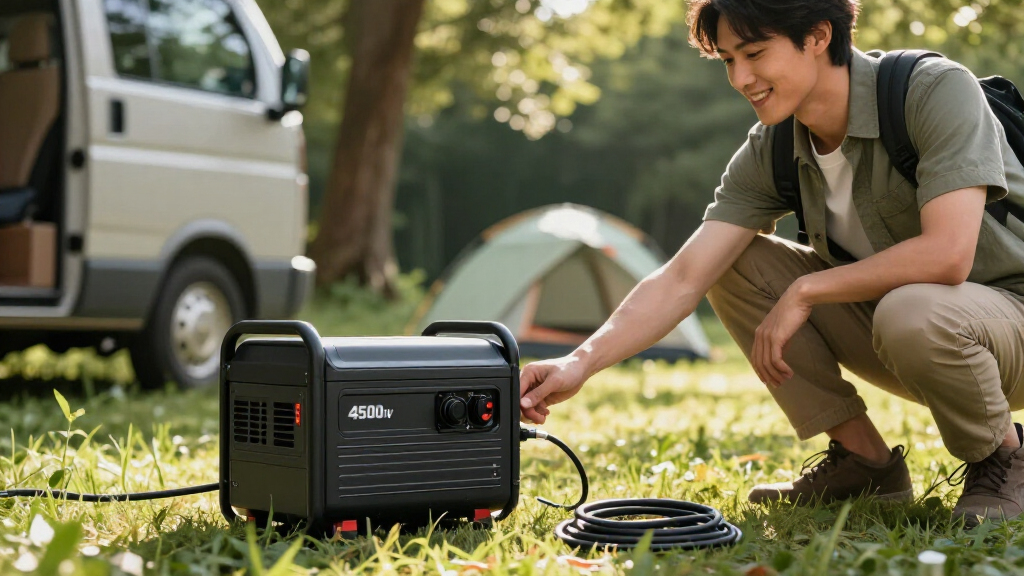 quiet 4500w inverter generator