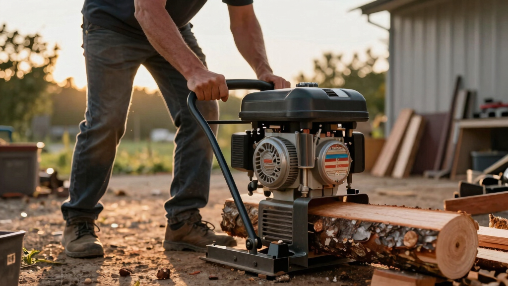 gas-powered woodsplitters