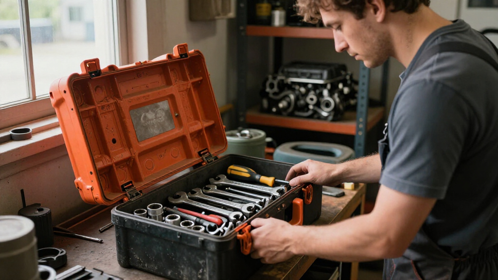 van tool storage boxes