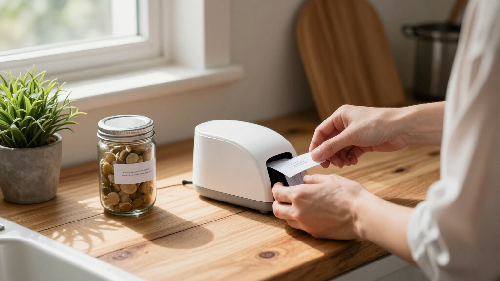 automatic label dispenser