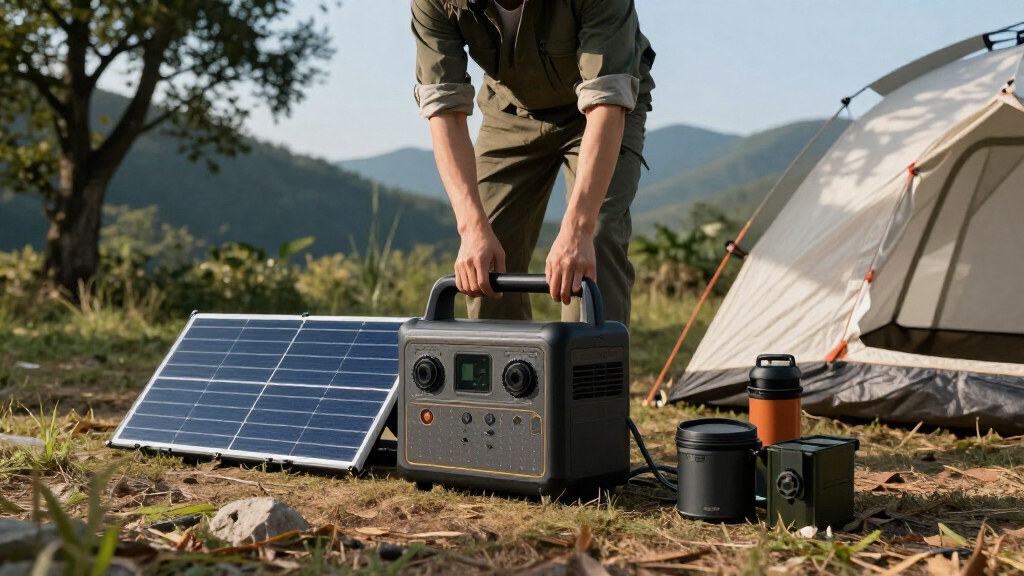 best portable power station for off-grid road trips with solar input