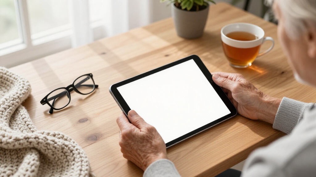 senior-friendly tablets