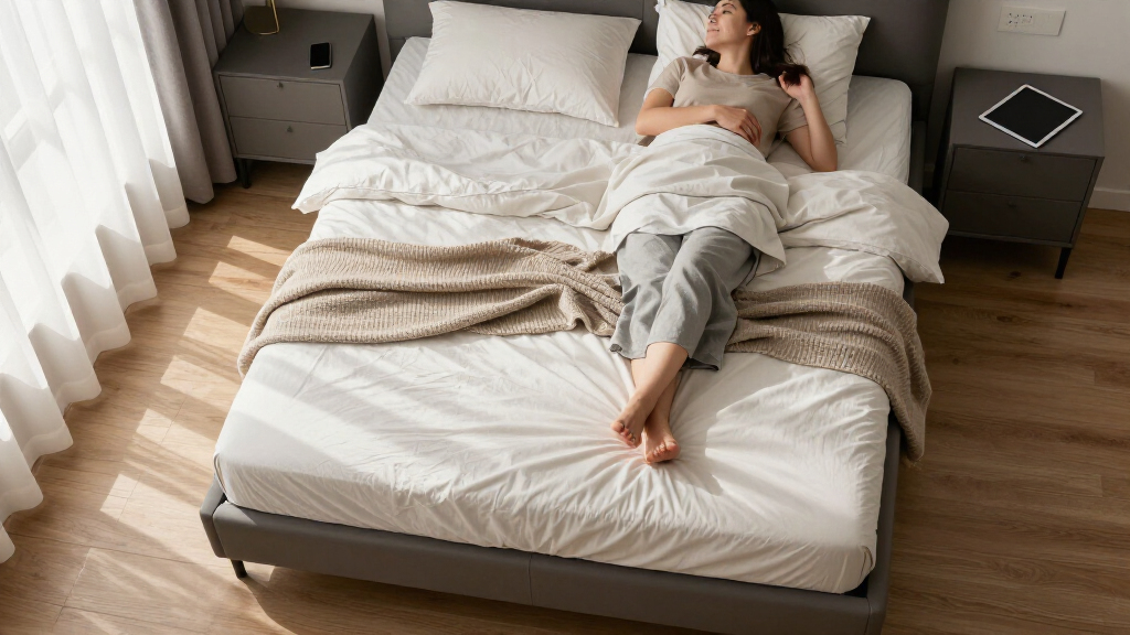 adjustable bed base split king