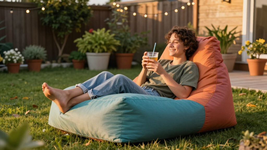 outdoor bean bag chairs weather resistant