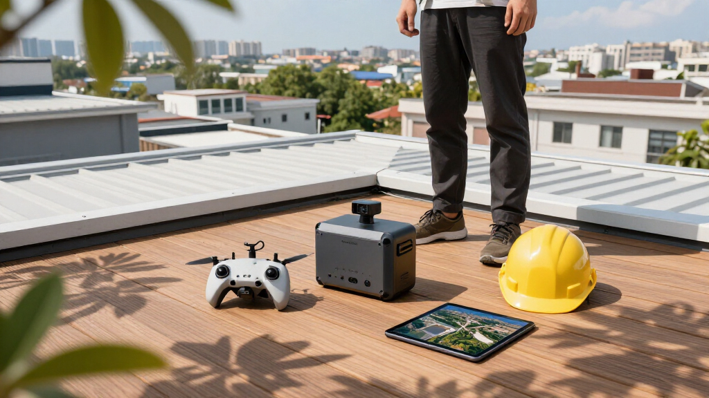 top rated drone battery charging station for roof inspections