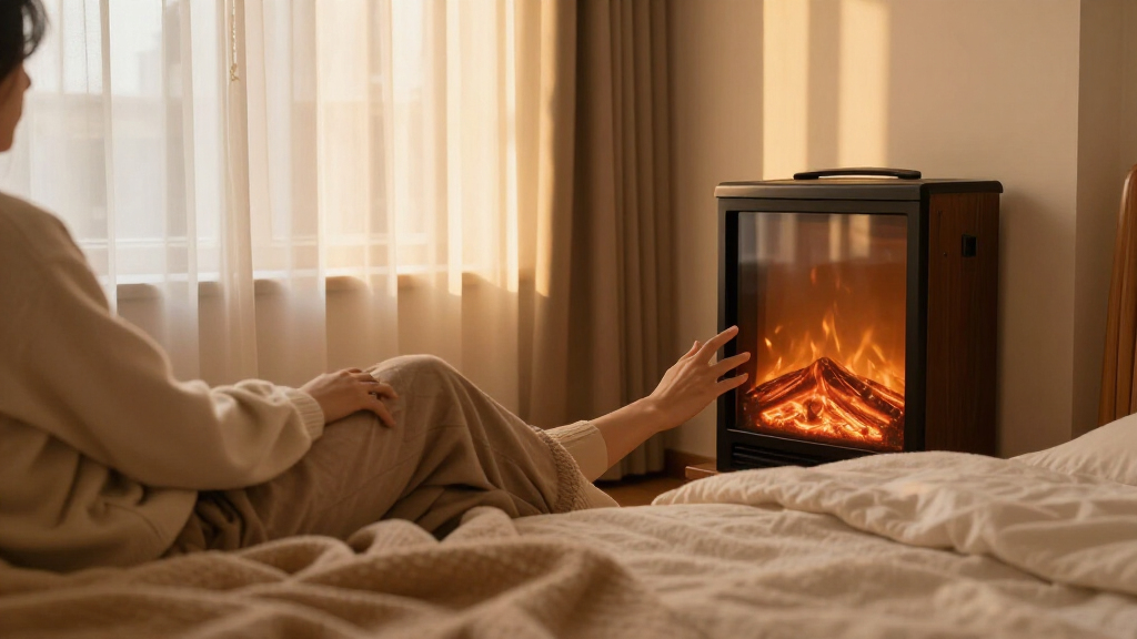 electric fireplaces for cozy bedrooms