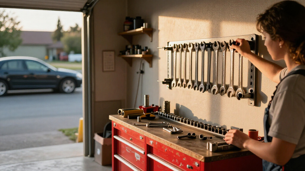 garage wall mounted tool organizers