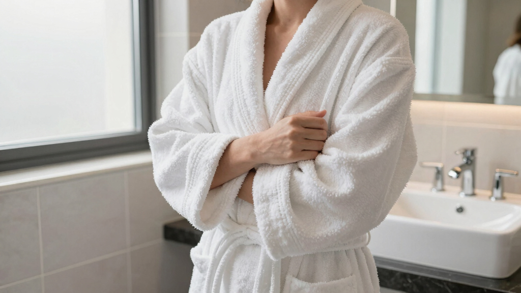 Hotel‑quality bathrobe cotton