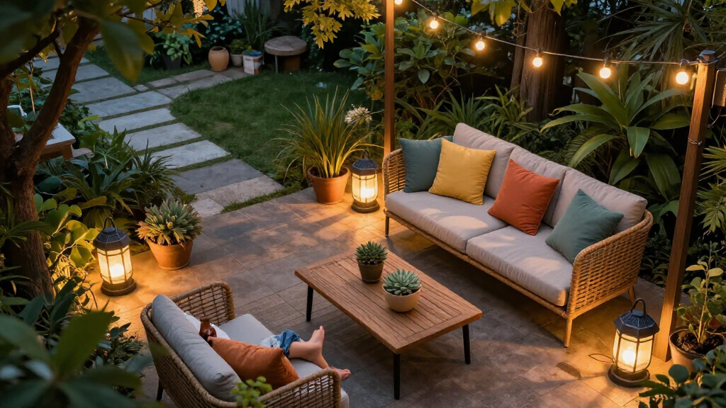 desert-friendly outdoor lighting