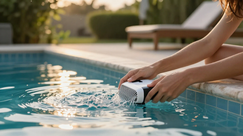 automatic pool skimmers