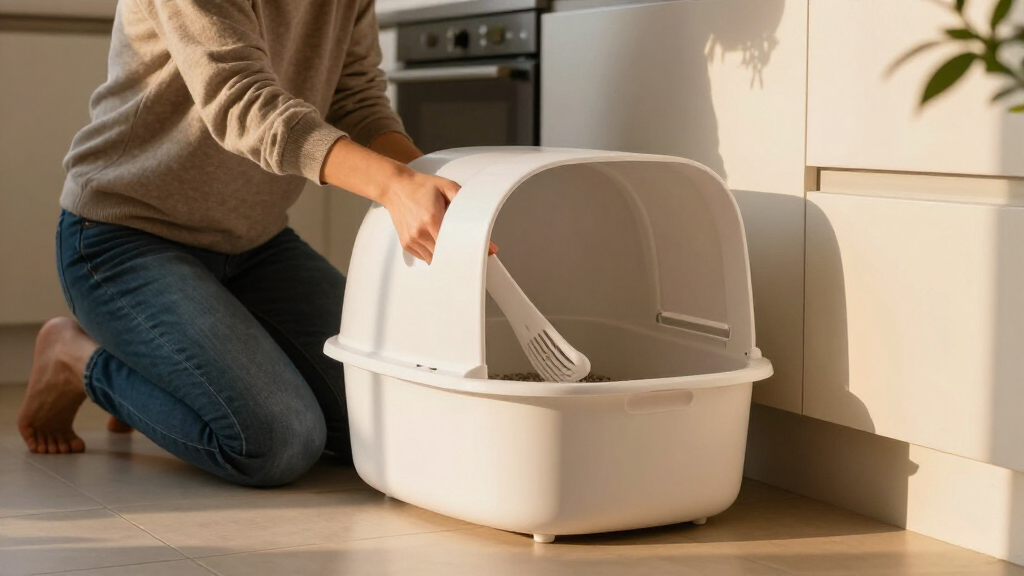 best self-cleaning cat litter box premium