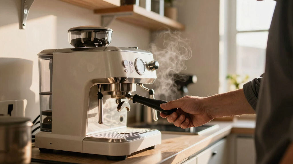 best lever espresso machine with built in preheat system