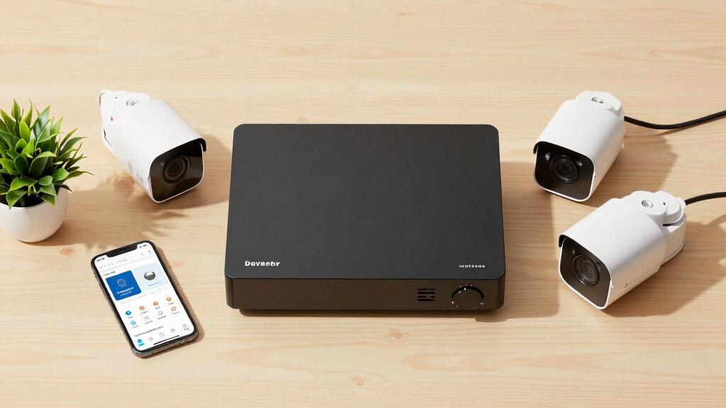 security camera system with local nvr and mobile app