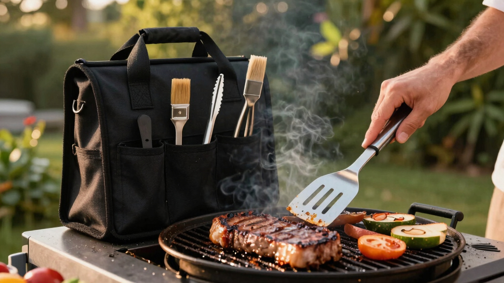 outdoor grill tools set