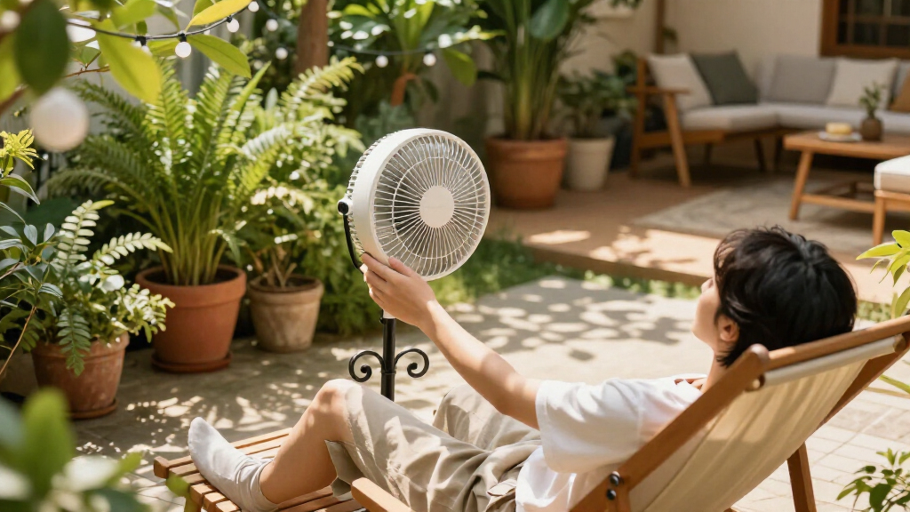 outdoor cooling fans for patios