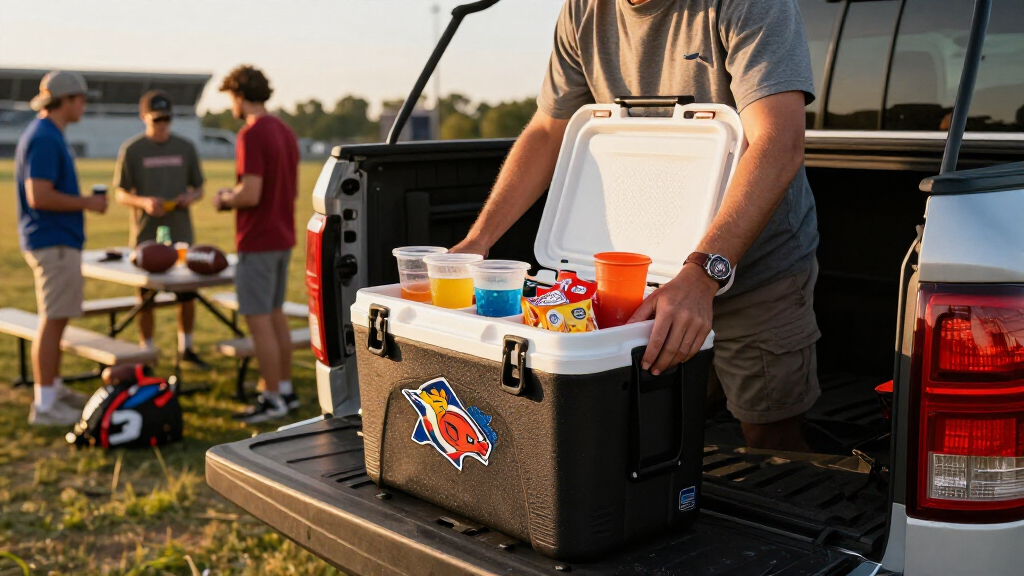 NFL tailgating coolers