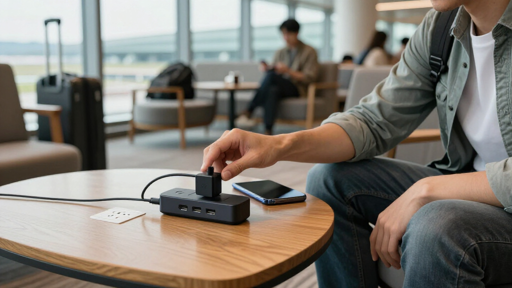 compact travel power strips