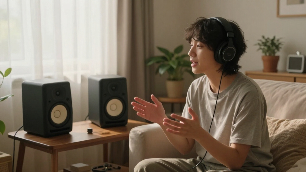 premium studio monitors for narration