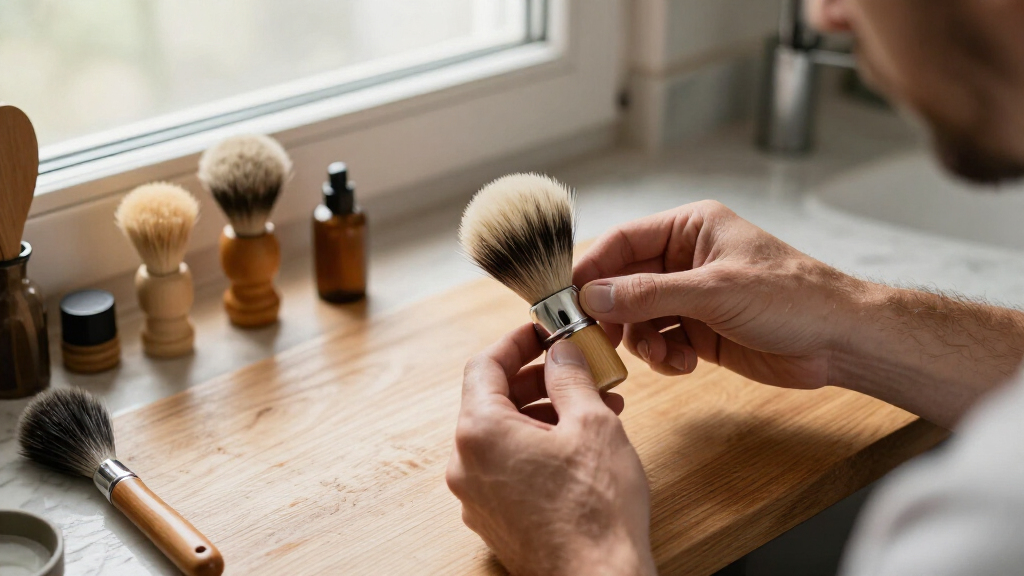 high end shaving brushes badger