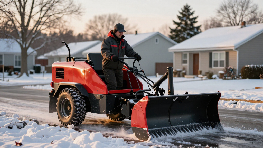 commercial snow plow rigs for contractors