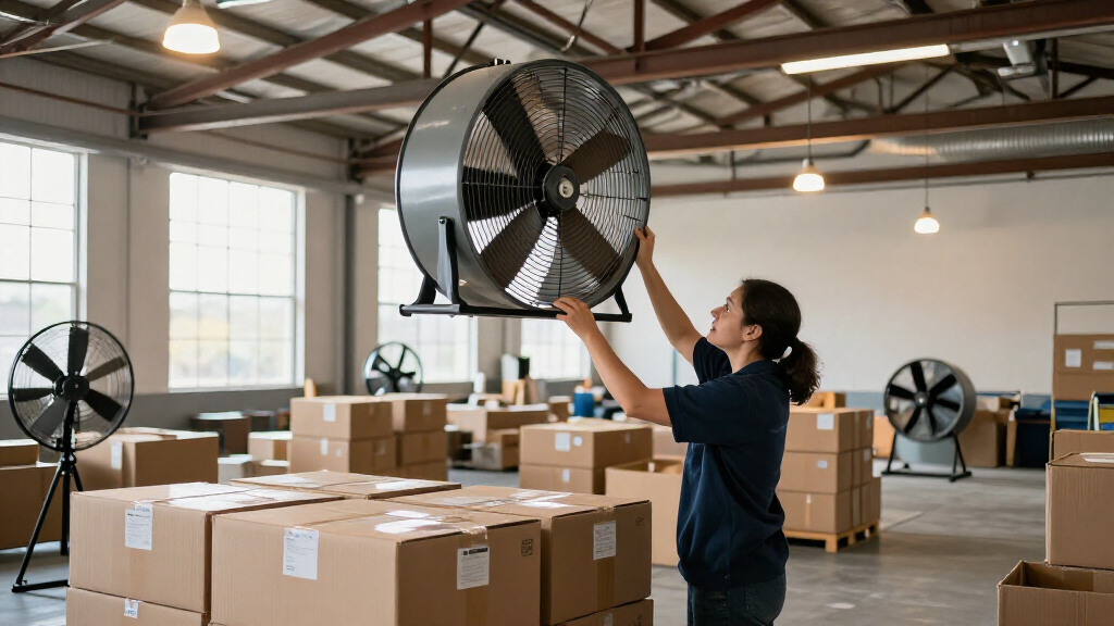 high cfm industrial fans warehouses