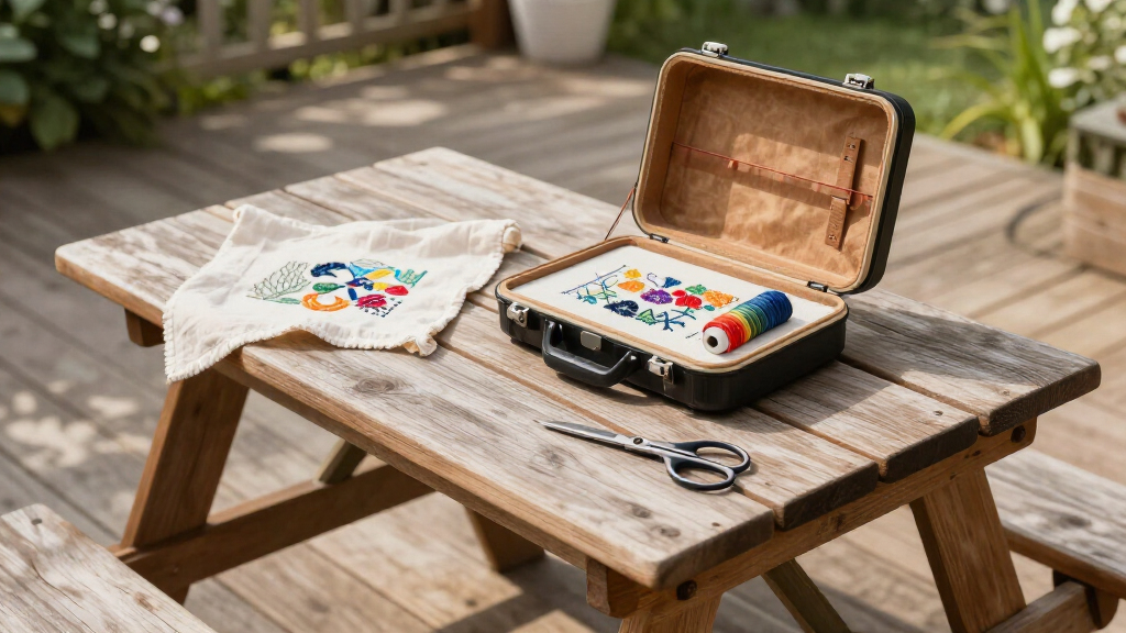best hard case for embroidery machine travel