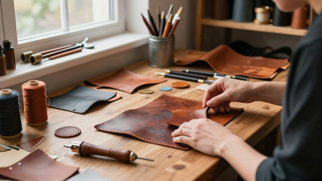 personalized leather crafting kits