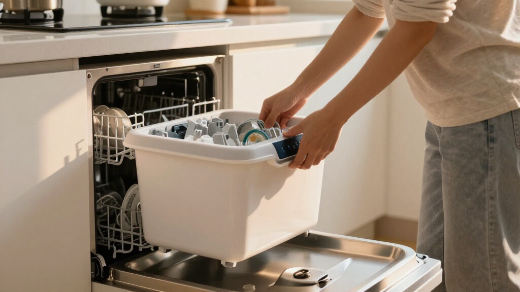 portable dishwasher with built in tank