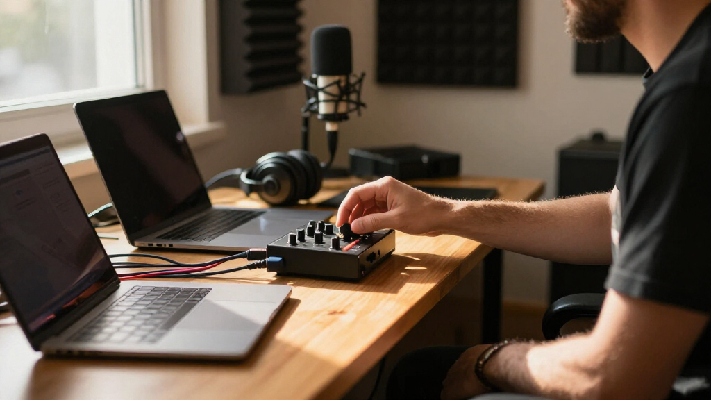 audio interface for creators