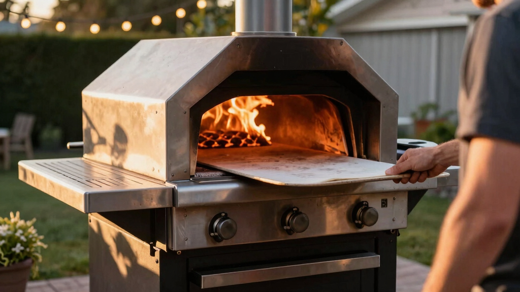 outdoor propane pizza oven