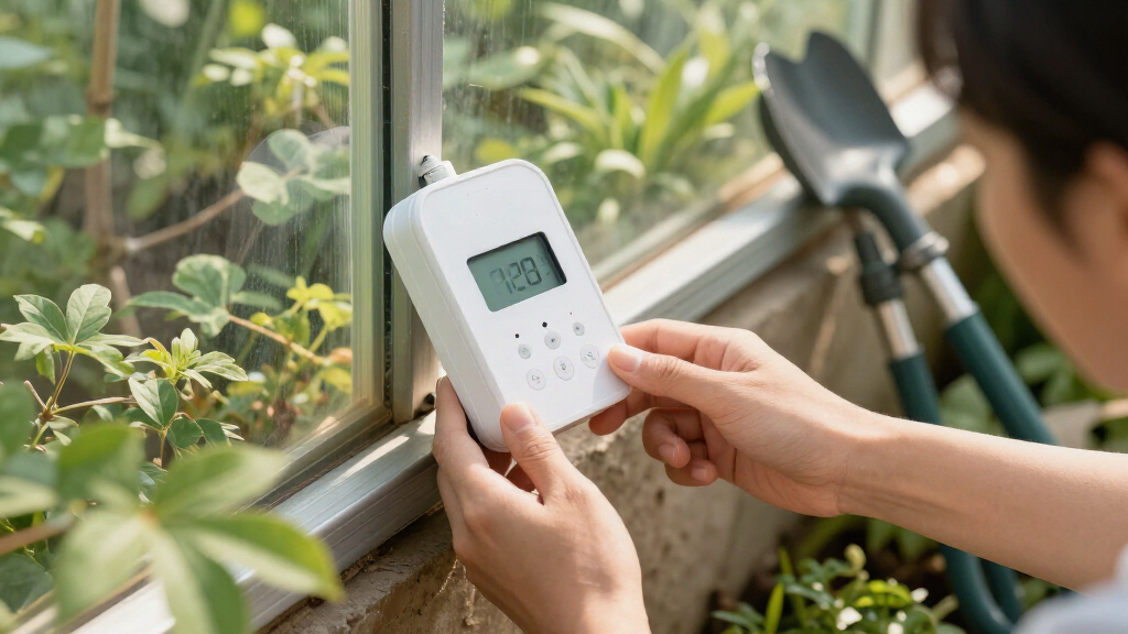 smart leak detector with temperature alerts