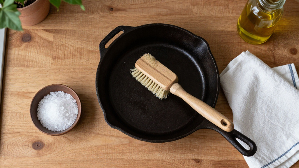 best cast iron pan cleaners