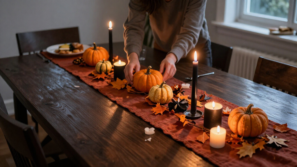 Halloween tabletop decorations