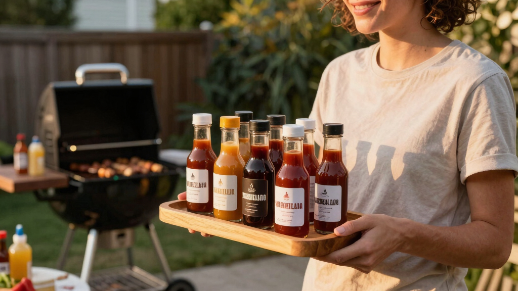 barbecue sauce gift set